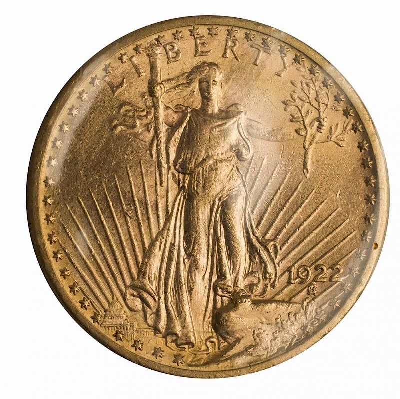 Appraisal: U S Double Eagle Saint Gaudens MS UNC U S