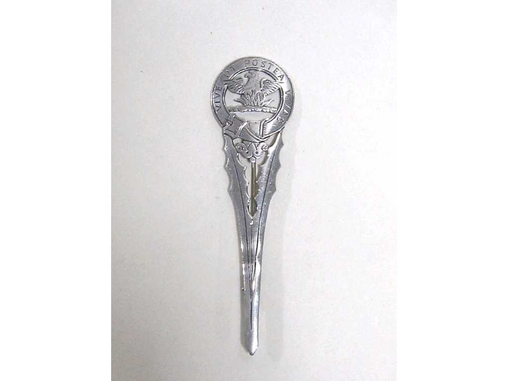 Appraisal: Iona silver kilt pin by John Hart