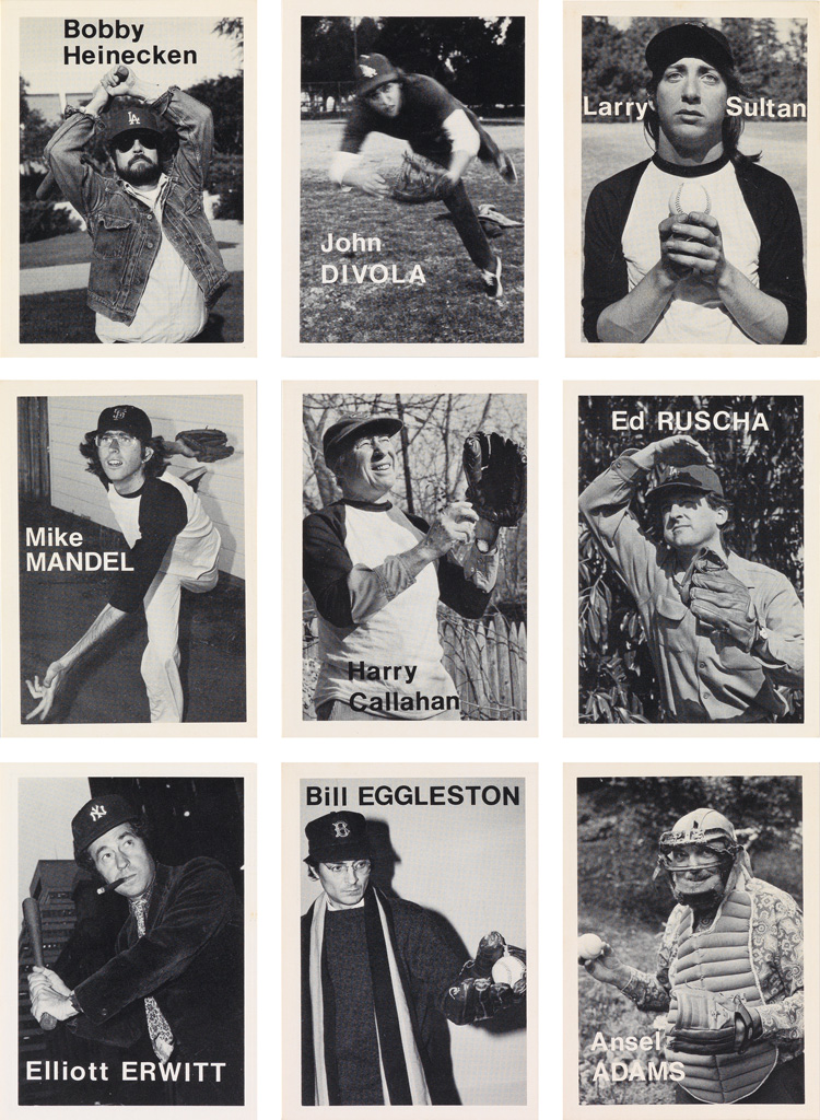 Appraisal: MIKE MANDEL - Complete set of Baseball Photographer Trading Cards