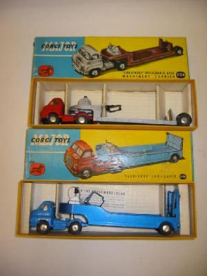 Appraisal: Carrimore Low Loader blue and Carrimore Machinery Carrier red cab