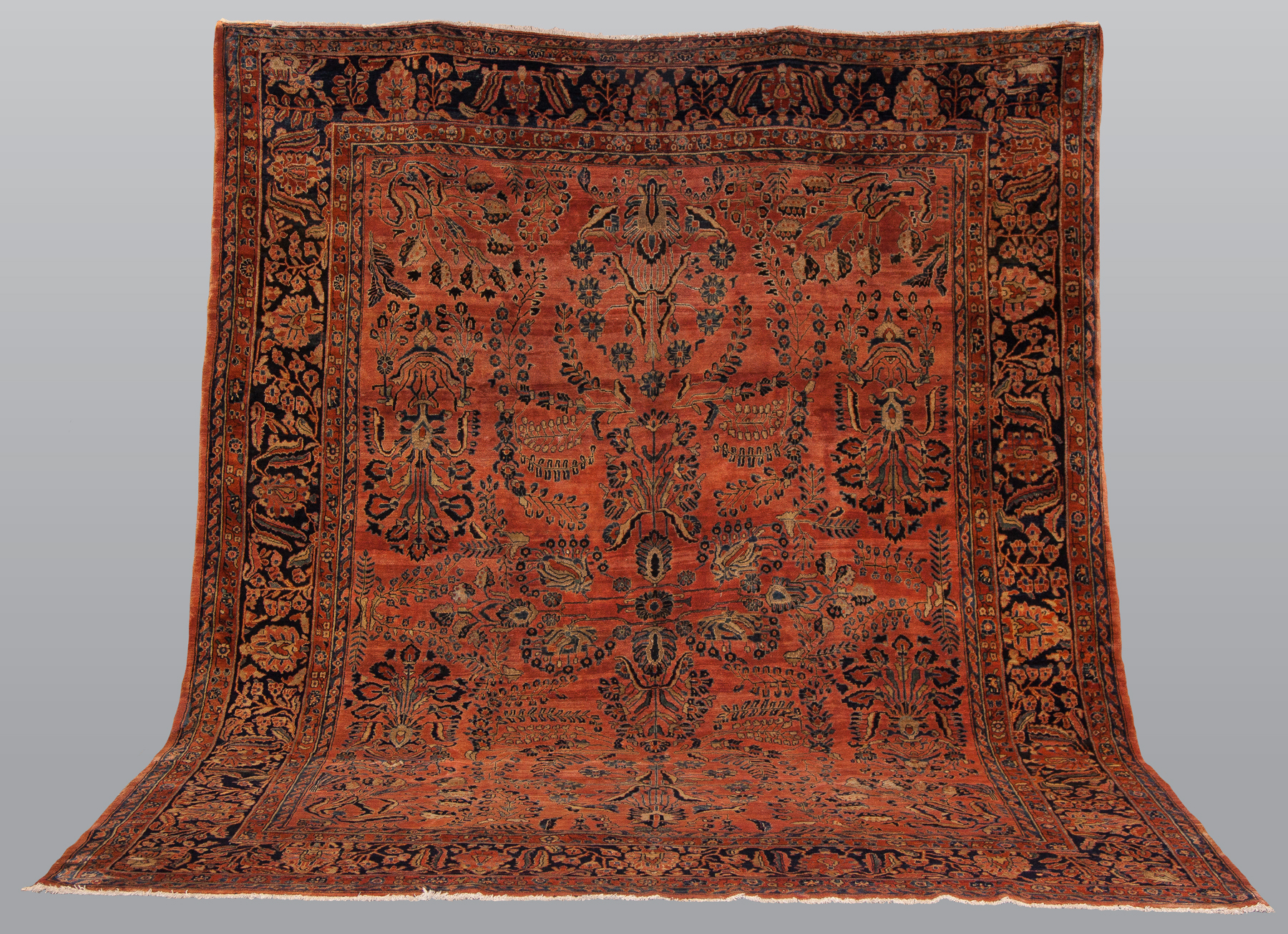 Appraisal: Sarouk with Overall Design Early th cent