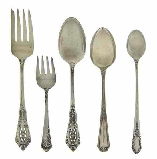 Appraisal: A Collection of Eleven Miscellaneous American Sterling Silver Flatware Articles