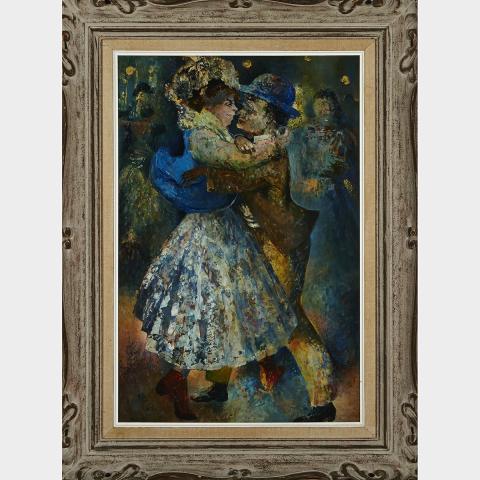 Appraisal: Daniel O Neill - OLD TIME DANCE Oil on masonite