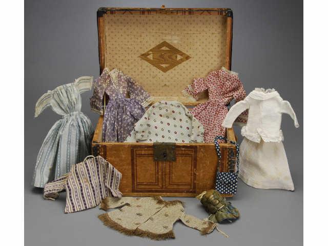 Appraisal: Original Wardrobe for Early Doll America ca this wonderful early