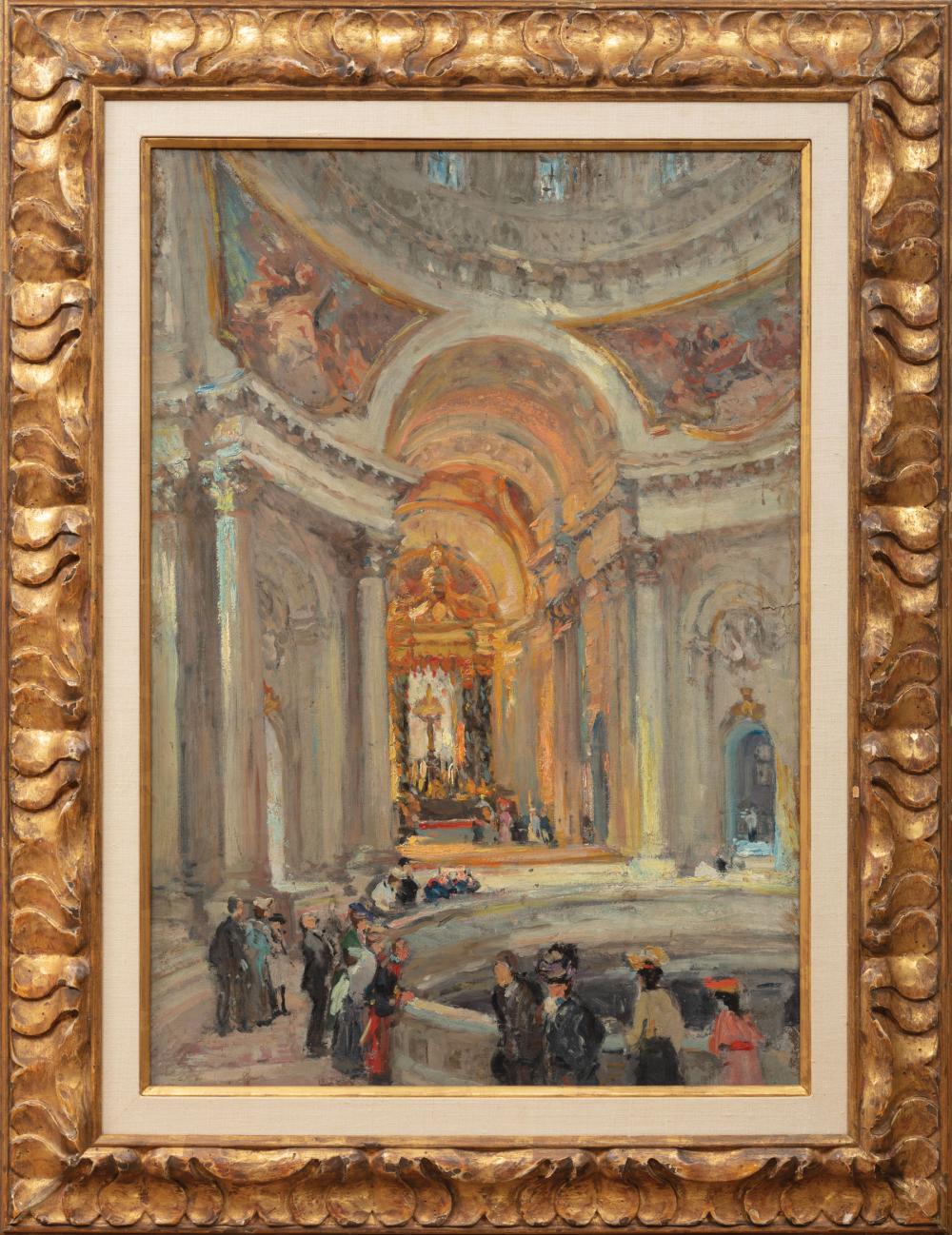 Appraisal: Colin Campbell Cooper American - Napoleon's Tomb oil on board