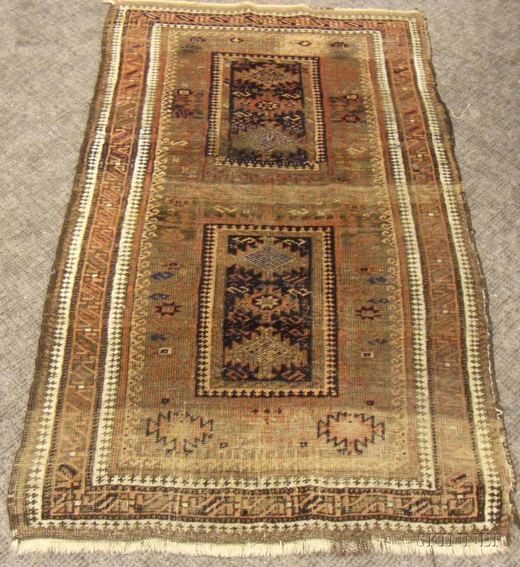 Appraisal: Baluch Rug Northeast Persia th century ft in x ft