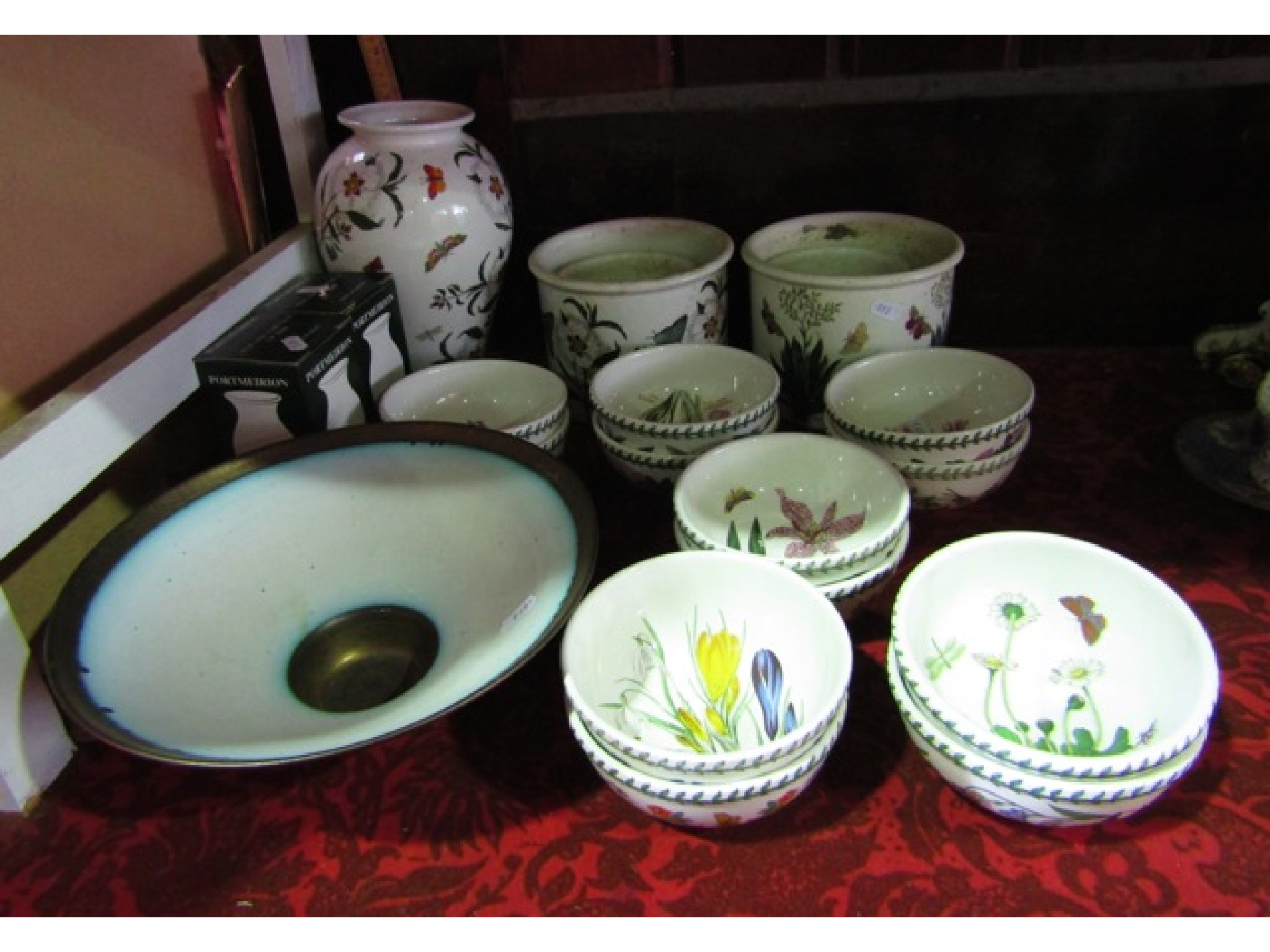 Appraisal: A quantity of Portmeirion Botanic garden pattern wares including four