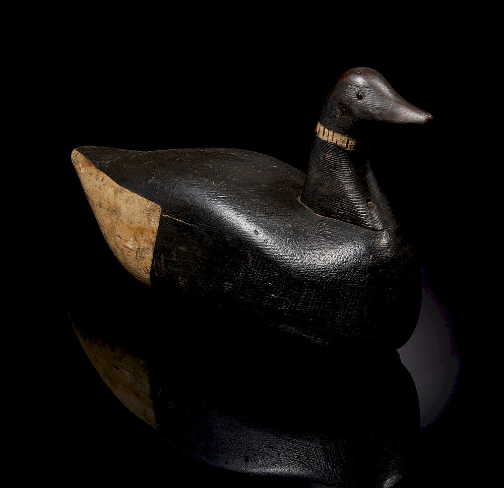 Appraisal: Pacific Black Brant Decoy Pacific Black Brant duck decoy Dimensions