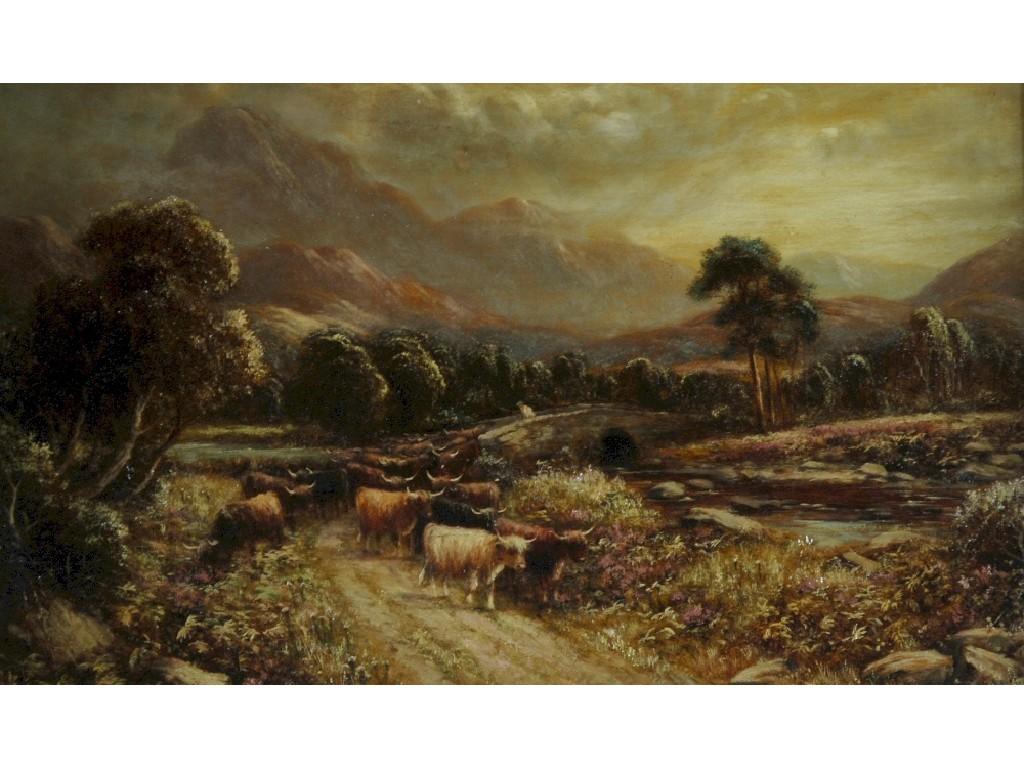 Appraisal: ROBERT JOHN HAMMOND fl - OIL PAINTING ON CANVAS Upland