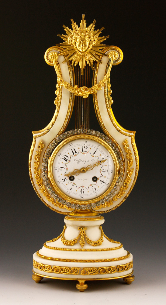 Appraisal: - th C Mantel Clock th century mantel clock dore