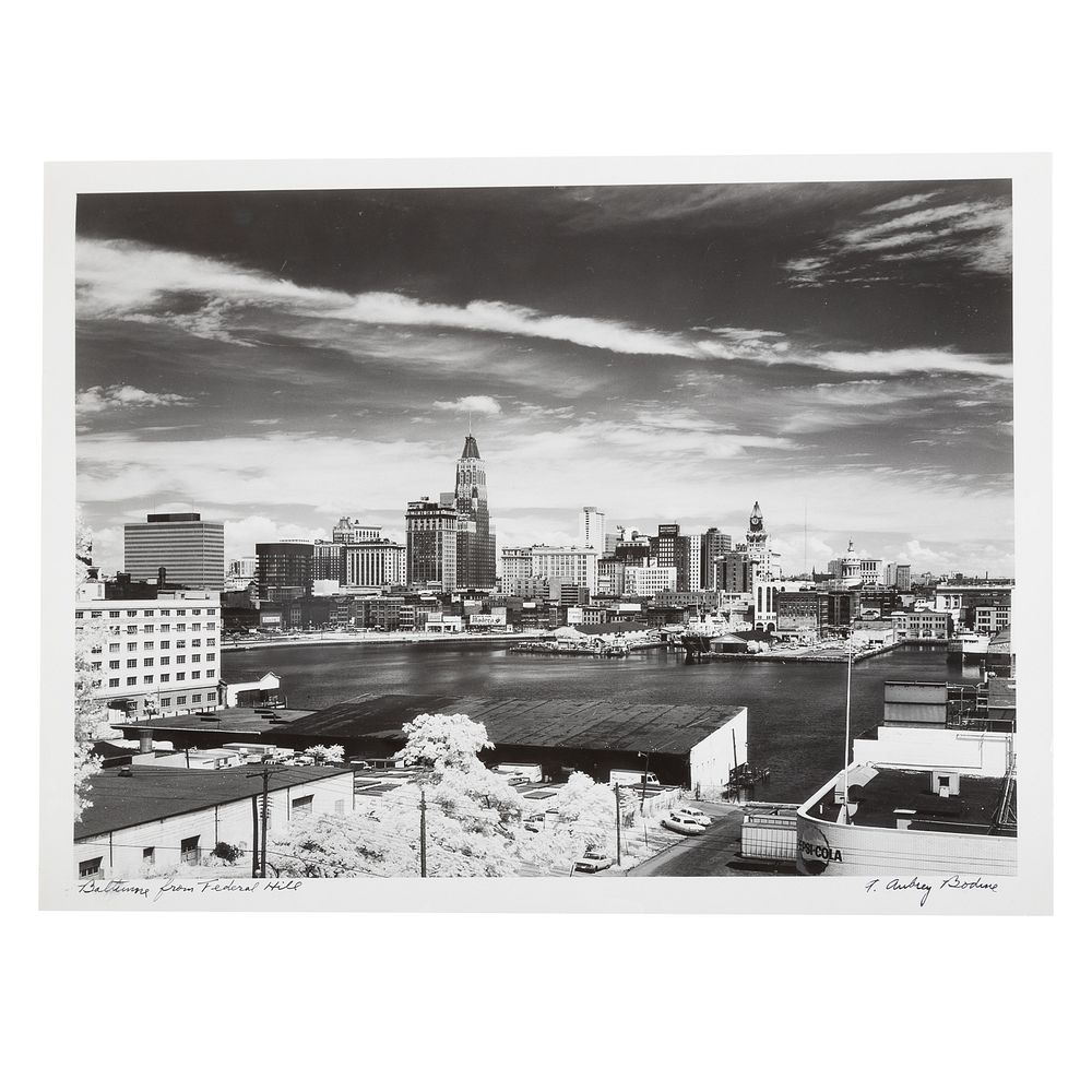 Appraisal: A Aubrey Bodine Baltimore from Federal Hill American - Gelatin