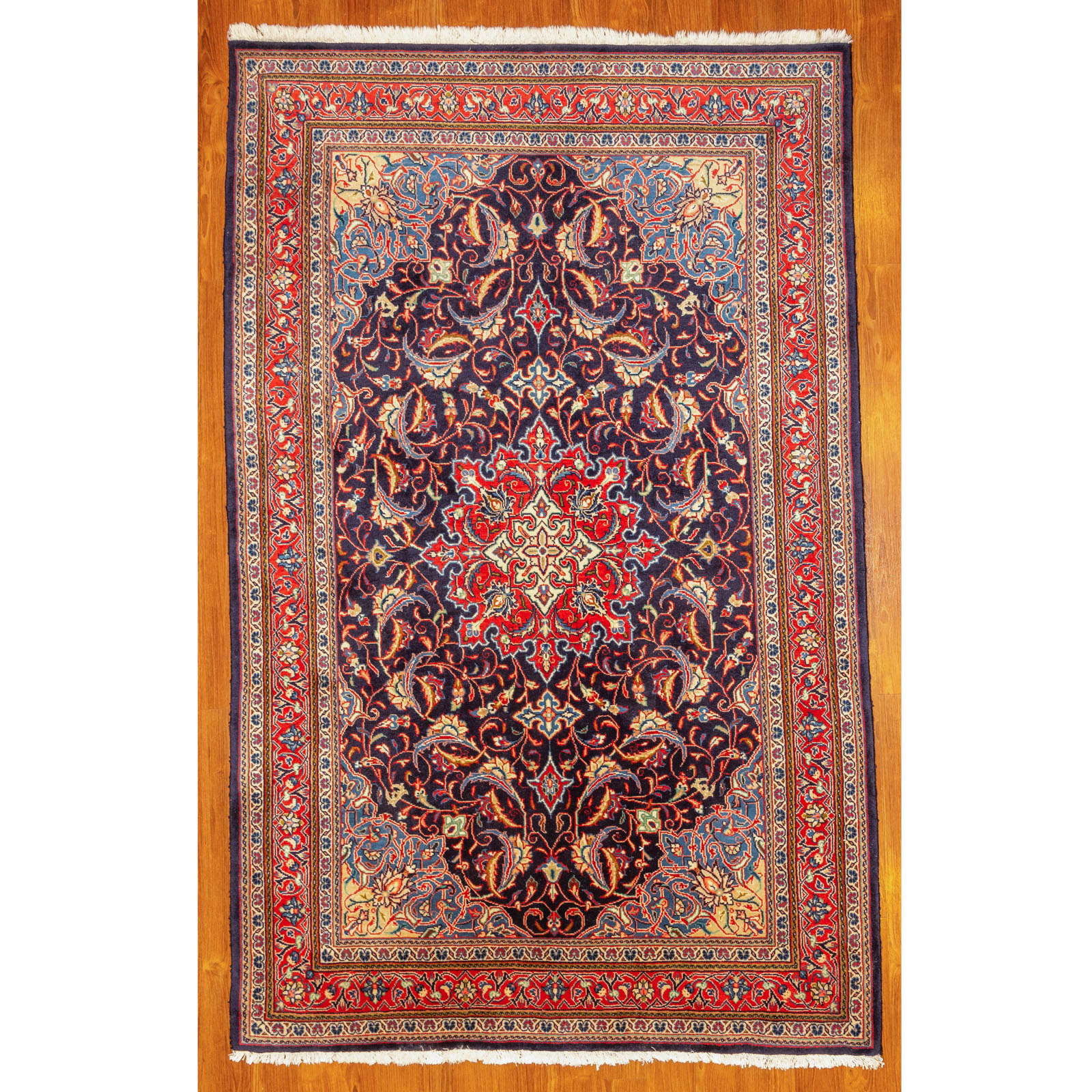 Appraisal: SAROUK RUG PERSIA X Fourth quarter- th century hand-knotted wool