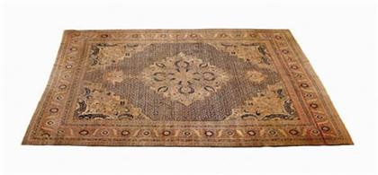 Appraisal: Tabriz carpet northwest persia circa late th century ft in