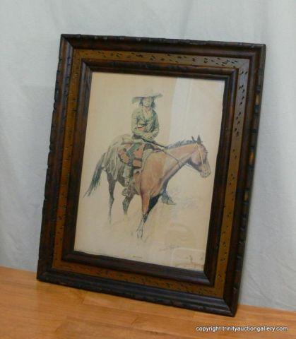 Appraisal: Frederic Remington Print Old Ramon - Authorized by and courtesy