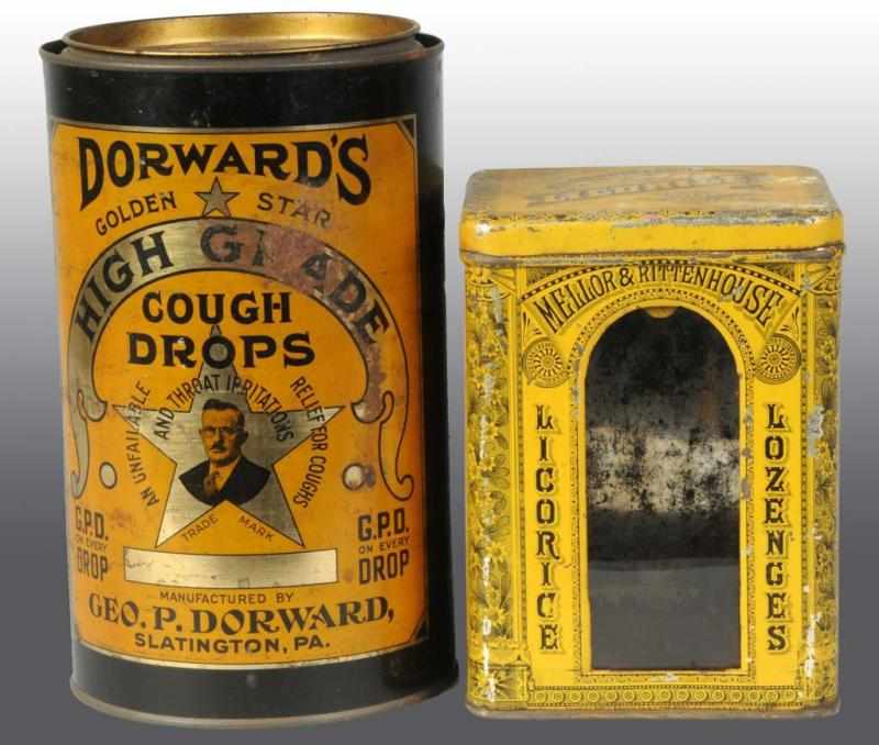 Appraisal: Lot of Lozenges Tins Description Includes one for Dorward's and