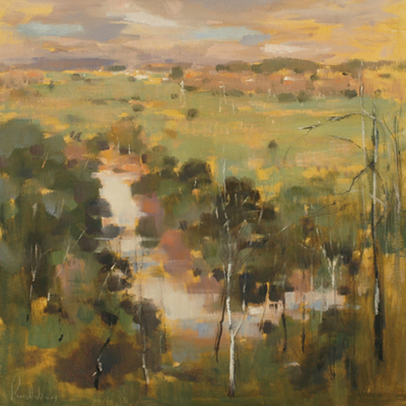 Appraisal: Laurence Scott Pendlebury - A Rural Setting oil on canvas