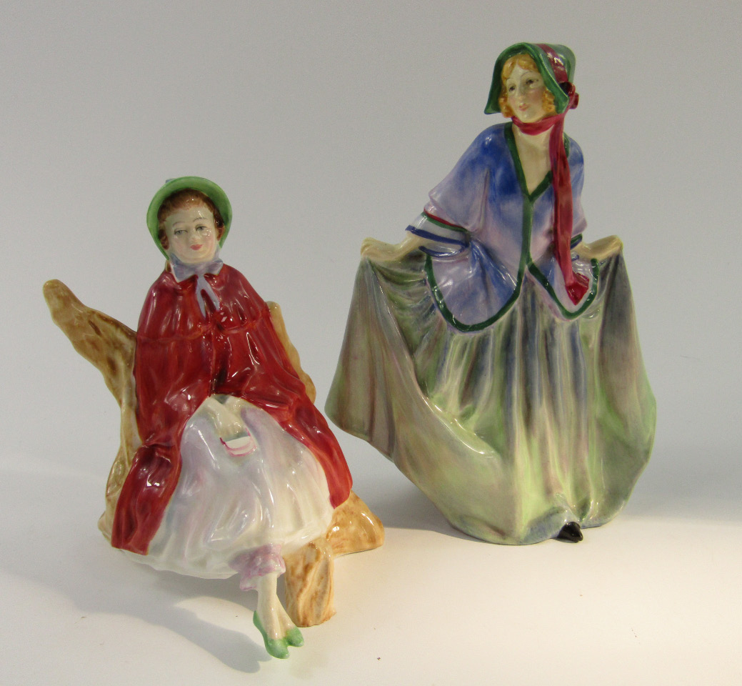 Appraisal: Two Royal Doulton figures of Sally HN and Sweet Anne