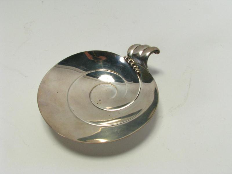 Appraisal: Tiffany Sterling Silver Footed Dish '' diameter marked ''Tiffany Co