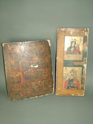 Appraisal: An th th century Russian icon The Twelve Lessons on