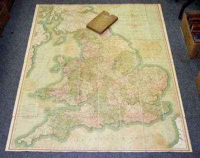 Appraisal: Cary's Six Sheet Map of England Wales With Part of