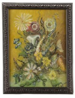 Appraisal: John Wenger Still Life with Daisy John Wenger Rusiian American