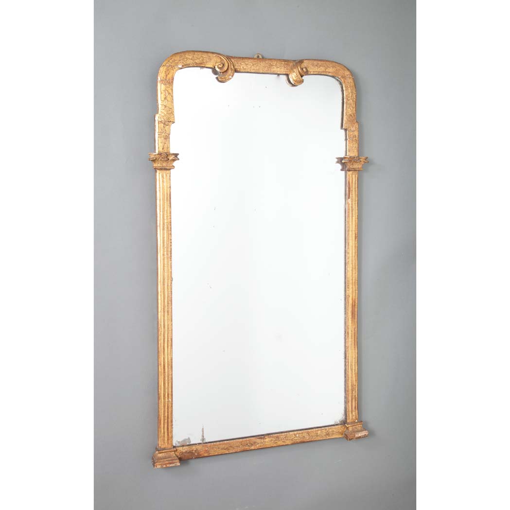 Appraisal: George I Gilt-Wood Mirror First quarter of the th century