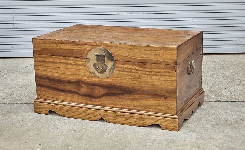 Appraisal: Chinese wood chest x x approx Condition wear