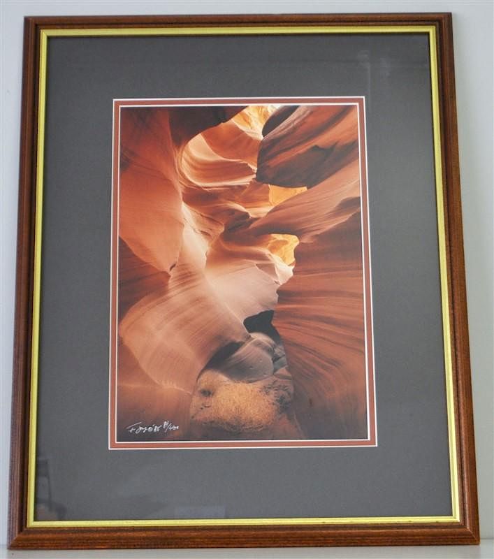 Appraisal: FREDERIC JOY SIGNED UTAH DESERT PHOTOGRAPH Gallery framed and signed