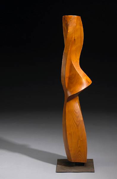 Appraisal: Melvin Schuler American born Untitled wood Height in cm