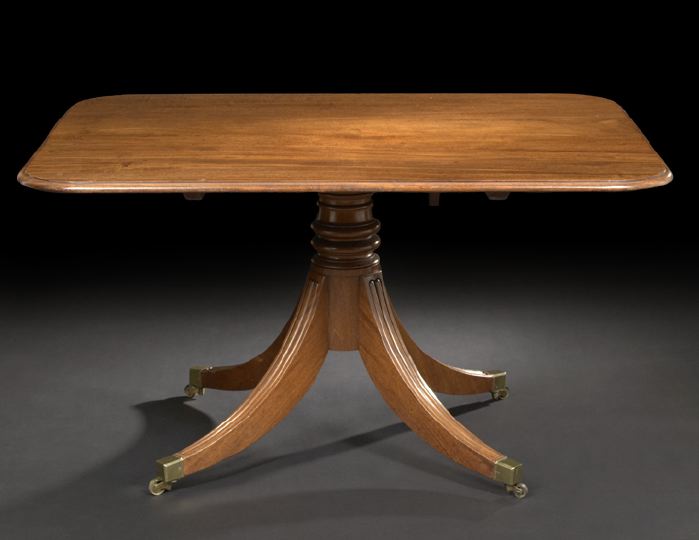 Appraisal: George III-Style Mahogany Breakfast Table late th century the tilting