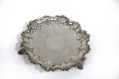 Appraisal: A Victorian silver salver Edward Edward Jr John William Barnard