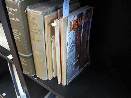 Appraisal: SMALL COLLECTION OF BOOKS RELATING TO ABORIGINES INCL MYTHS AND