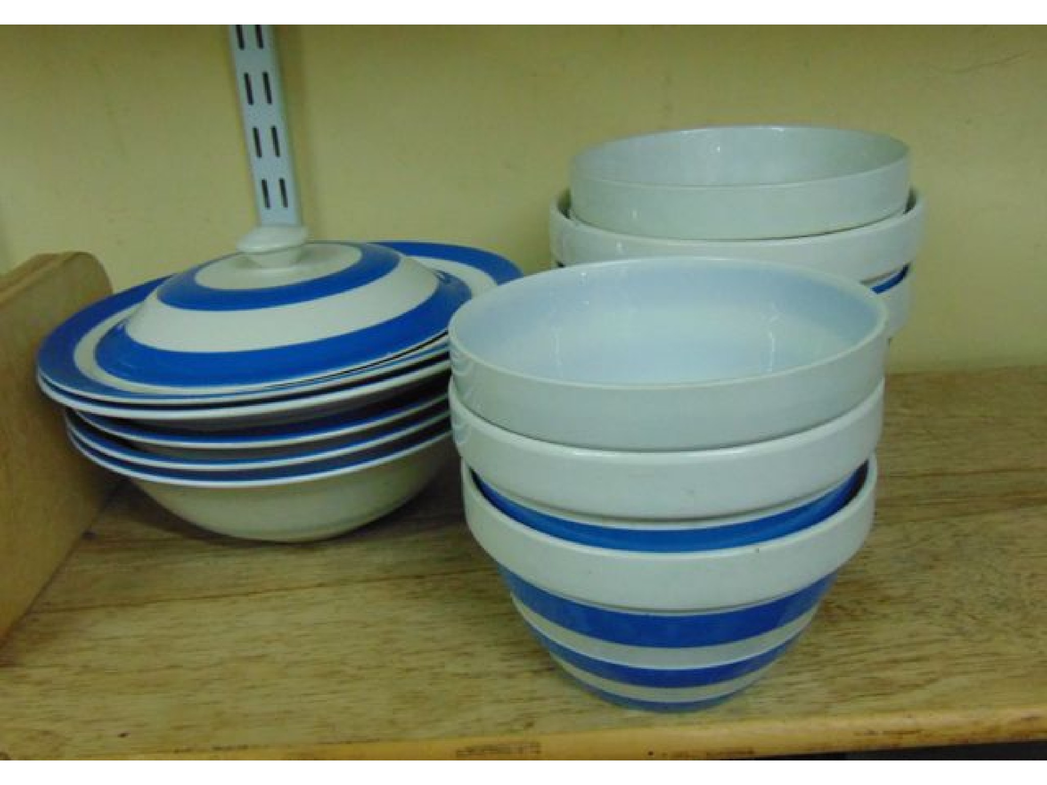 Appraisal: A collection of T G Green blue and white banded