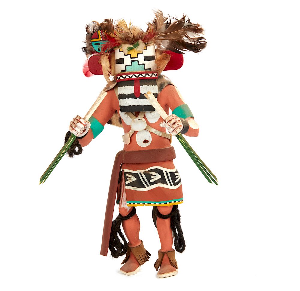 Appraisal: Hopi Witch Kachina Hillili Henry Shelton Hopi Witch Kachina Hillili