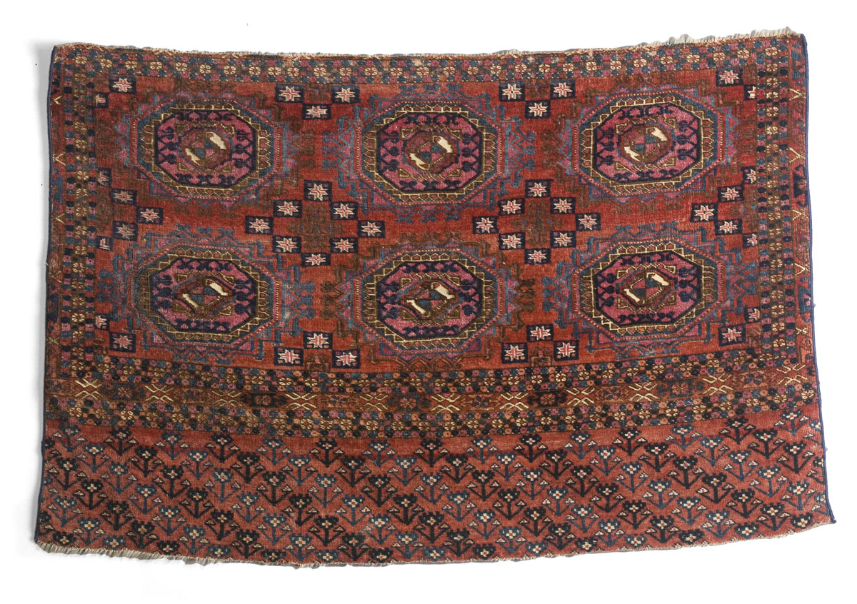 Appraisal: TEKKE CHUVAL WEST TURKMENISTAN LAST QUARTER NINETEENTH CENTURY Of salor