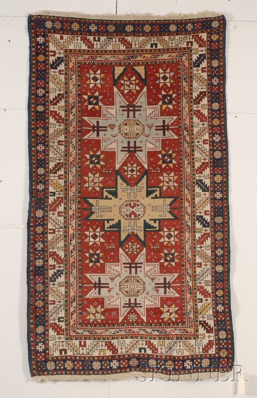 Appraisal: Shirvan Rug East Caucasus last quarter th century slight wear