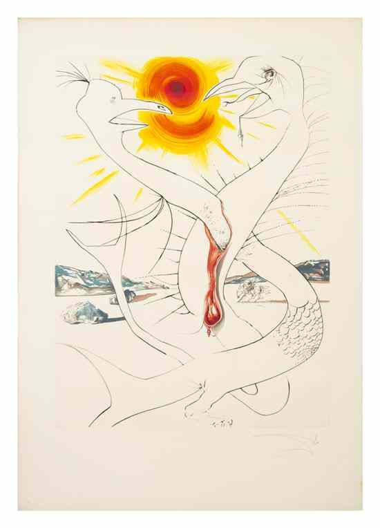 Appraisal: Salvador Dali Spanish - The Conquest of the Cosmos The