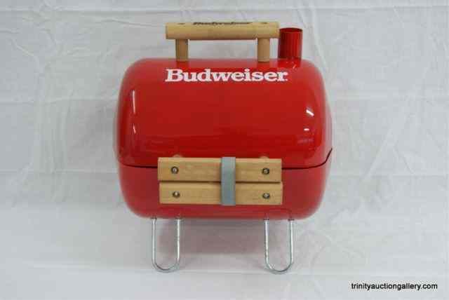 Appraisal: Budweiser Portable Tailgate Charcoal GrillLike new never used was distributed