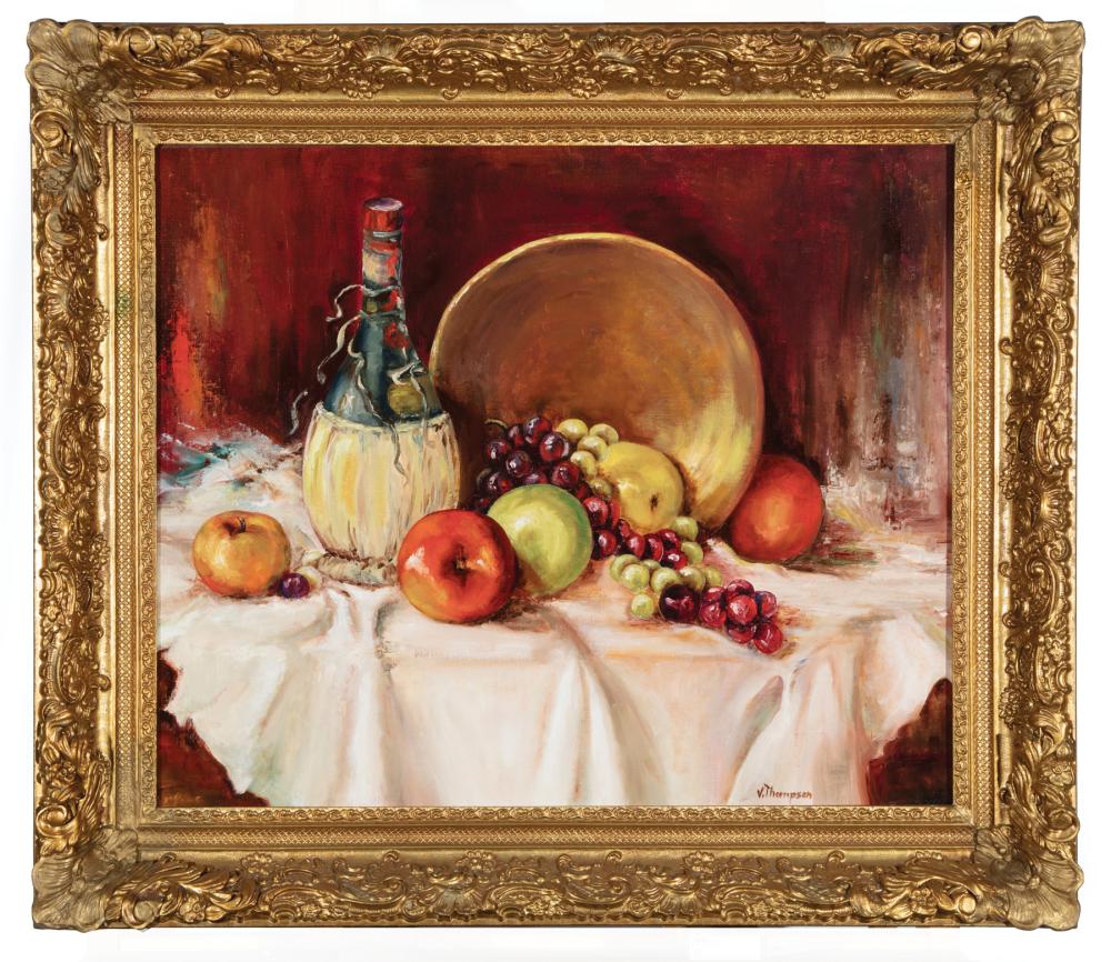 Appraisal: AMERICAN SCHOOL TH CAmerican School th c Still Life with