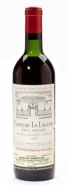 Appraisal: Chateau La LaguneHaut Medoc bottlehs lbslAcquired from the climate-controlled storage