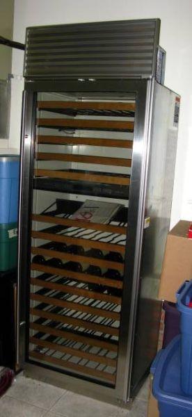 Appraisal: Sub Zero Model Wine Cooler x x in