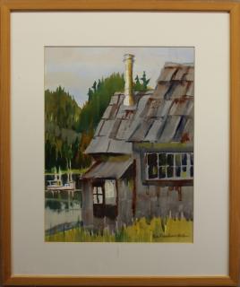 Appraisal: Ben Farnham California Born Hyak Snoqualmie area Washington watercolor Member