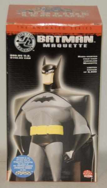 Appraisal: DC Direct Batman Maquette Figure in Box Circa Porcelain Limited