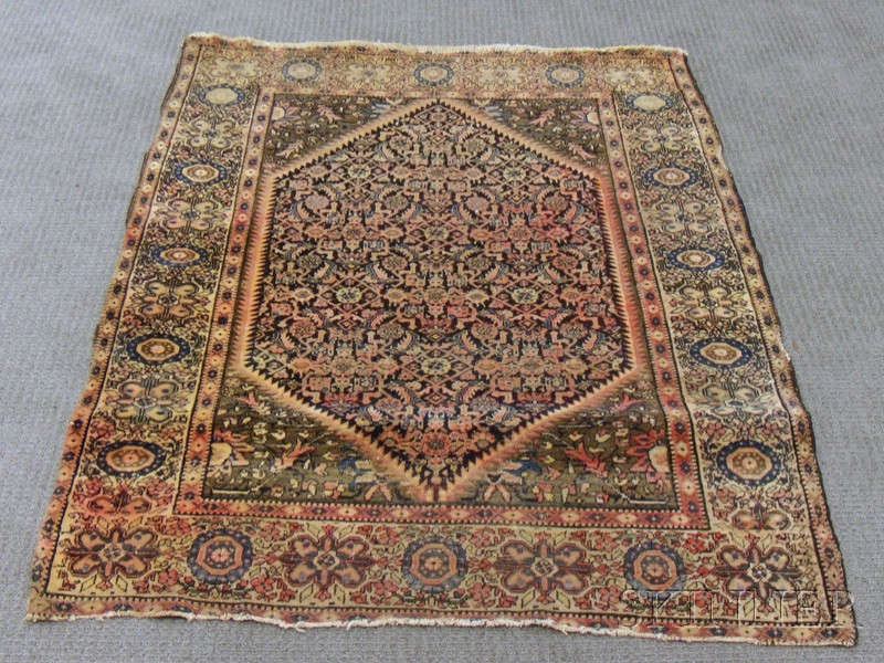 Appraisal: Sarouk Rug West Persia th century ft in x ft