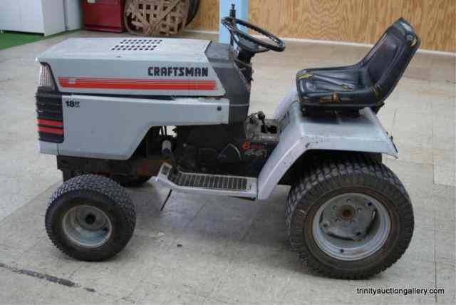 Appraisal: Craftsman GT hp Garden TractorThis is for a Sears Craftsman