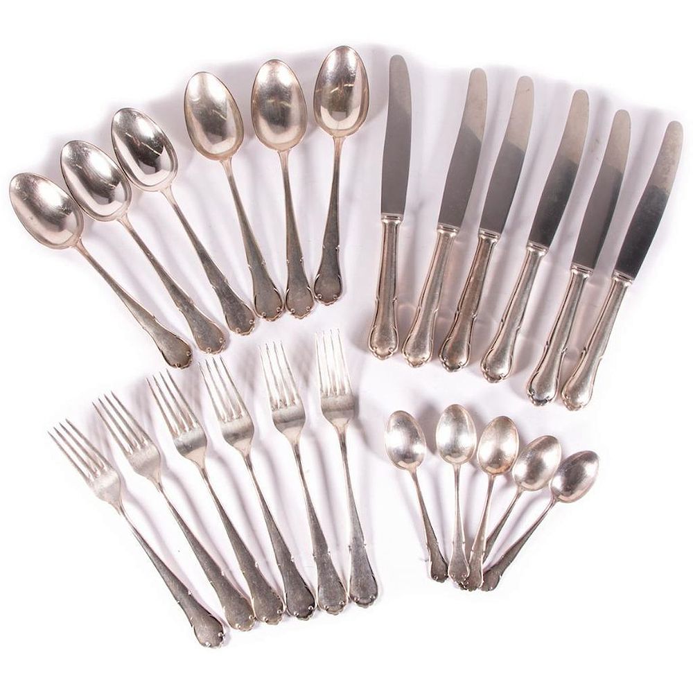 Appraisal: Partial Sterling Dinner Service Partial Sterling Flatware Service as follows