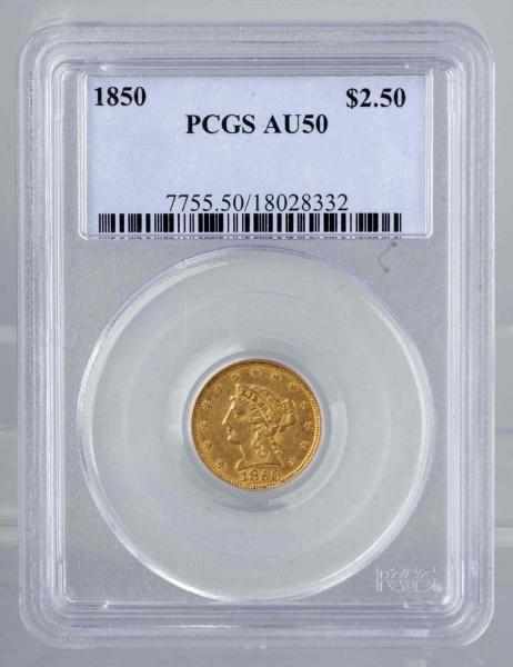 Appraisal: Gold Liberty Quarter Eagle PCGS AU-