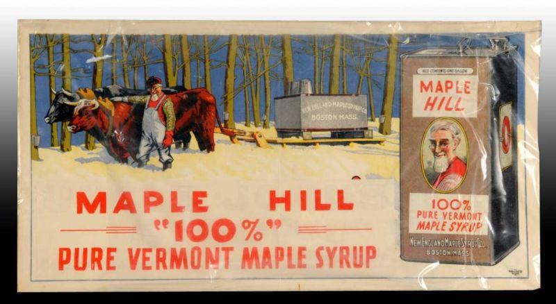 Appraisal: Lot of Maple Hill Uncle Johns Syrup Items Description Circa