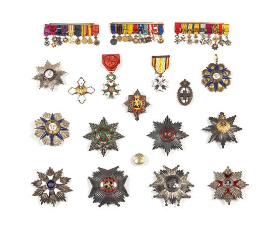 Appraisal: Sale Lot A Collection of European Orders of Merit Medals