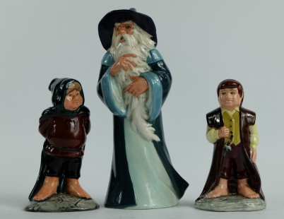 Appraisal: Royal Doulton figures from The Middle Earth series to include